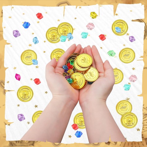 Piratenschatz set 200 stück - set,