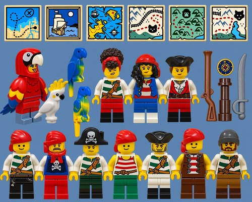 Lego figuren piraten pirat - figuren,