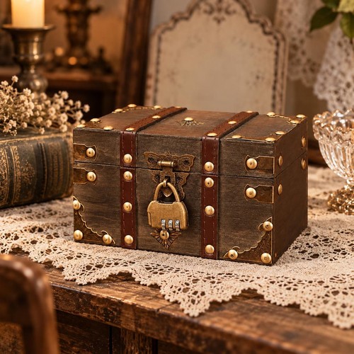 Holz piratenschatzkiste mit - piratenschatzkiste,