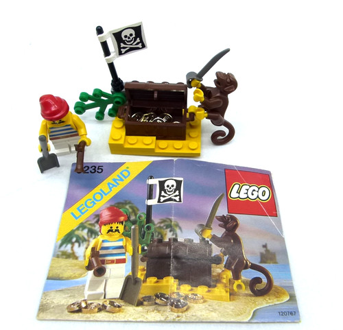 Lego legoland 6235 buried - lego,
