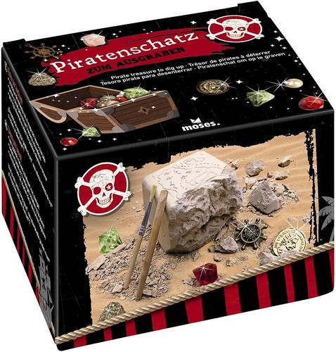 Piratenschatz zum ausgraben - piratenschatz,