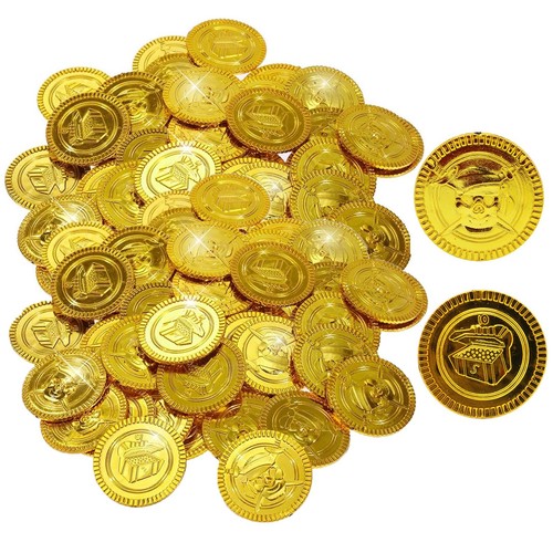 Goldmünzen piratenschatz - goldmünzen,
