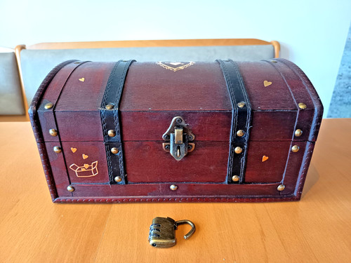 Truhe geschenkbox schatztruhe - geschenkbox,