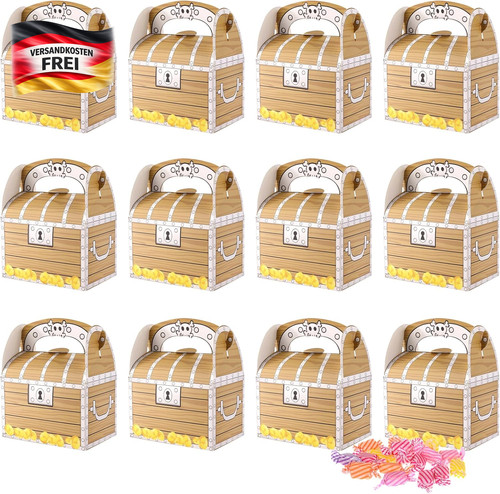 Piraten schatzkiste verpackung - schatzkiste,