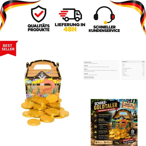 Schokoladenmünzen gold 200g - schokoladenmünzen,