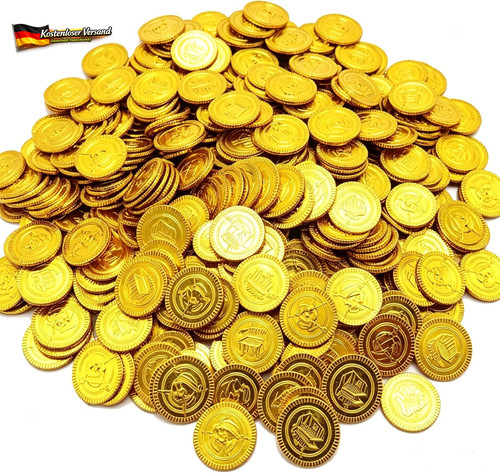 100 stück piratenschatz - stück,