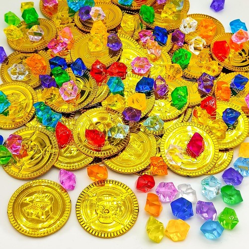 Piratenschatz goldmünzen 150 - goldmünzen,
