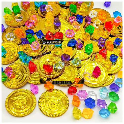 Piratenschatz goldmünzen 150 - piratenschatz,