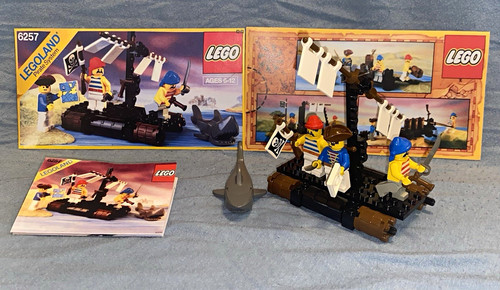 Lego 6257 castaway raft - castaway's,