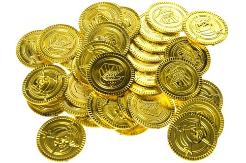 100 piraten goldmünzen - 100,